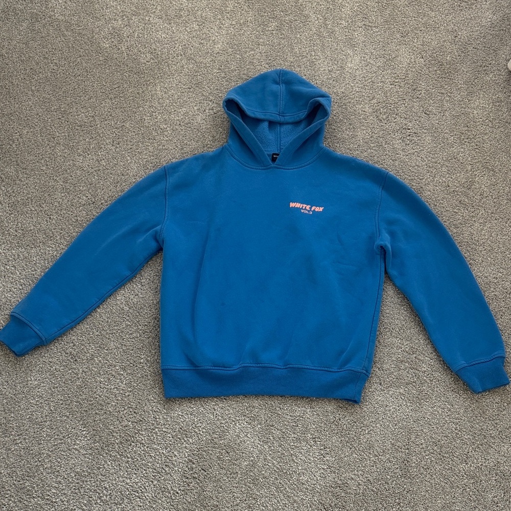 White Fox Boutique Vibrant Blue Hoodie
